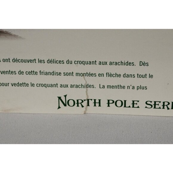 Department 56 The Peanut Brittle Factory North Pole Series #56701 Lighted House - Picture 10 of 10